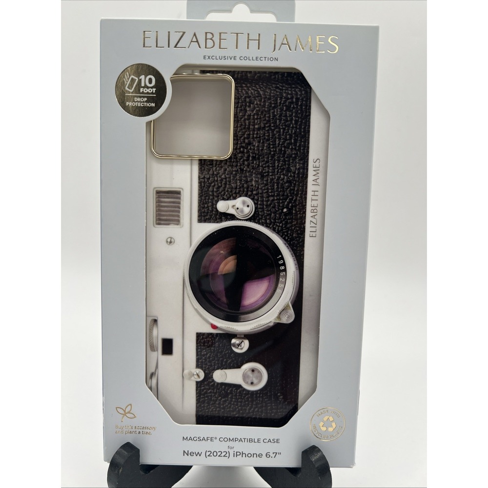 Elizabeth James MagSafe Case for‎ iPhone 14 Pro Max - Elizabeth in Paris- NIB